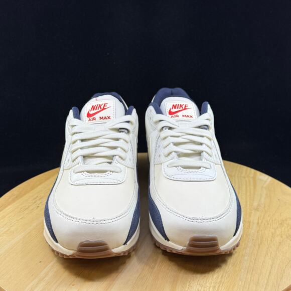 Nike Air Max 90 PRM Leather ‘Rare Air’ Pale Ivory IH4379-110 Men’s Size 8 main image 7